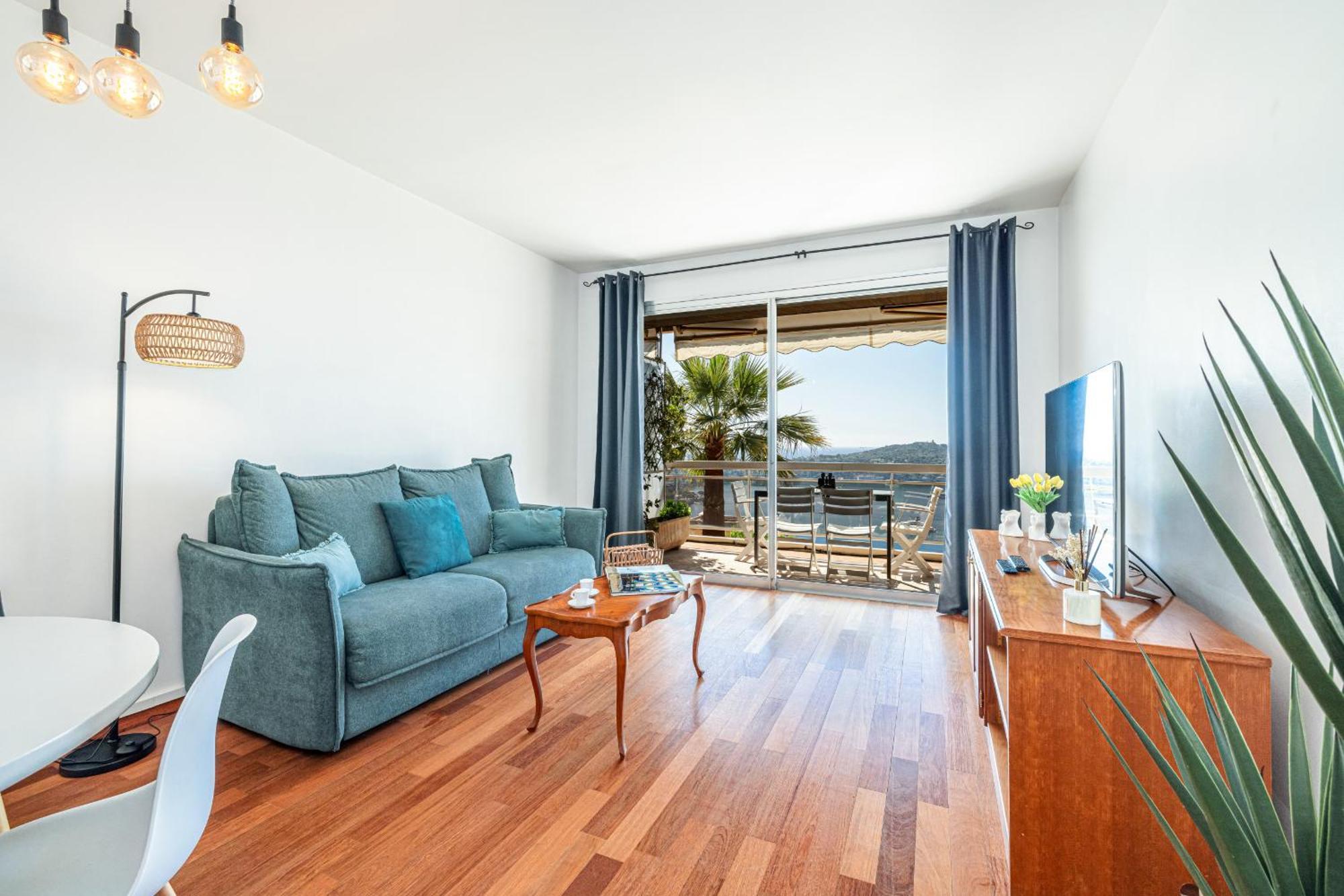 Extraordinary Sea View - 1 Bdr With Ac Apartment Villefranche-sur-Mer Exterior photo